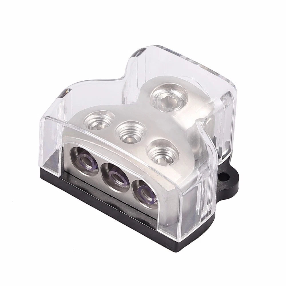 3 Way Car Power Distributor Block Splitter Repairing Assembly For Car Audio