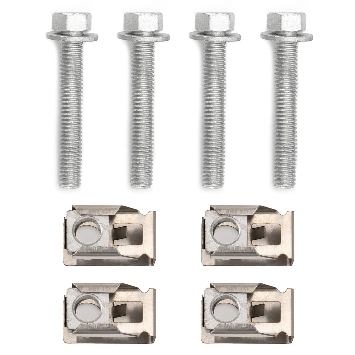 4 Pack Exhaust Manifold Bolts U Nuts Kit 03442 For Dodge Ram 1500