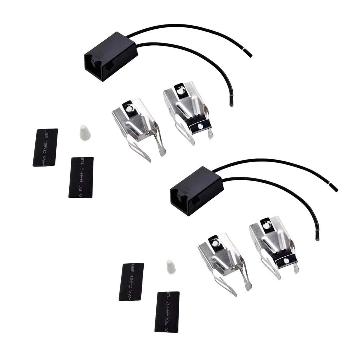 Electric Range Burner Receptacle 330031 2X Kit for Whirlpool KitchenAid WP330031