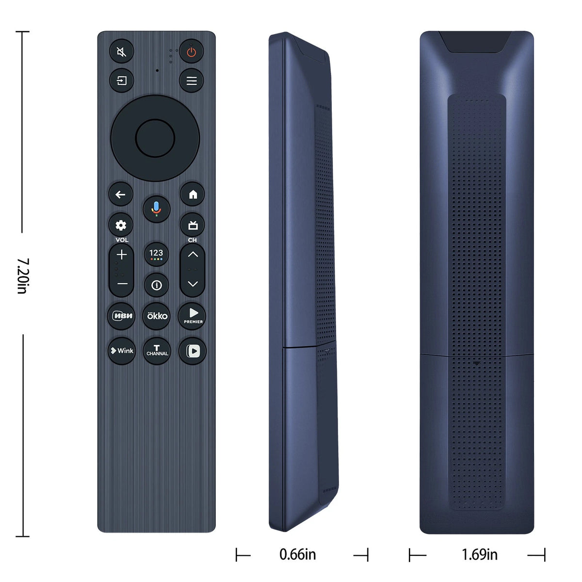 RC813A FMB9 Voice Replacement Remote Control For TCL Smart TV
