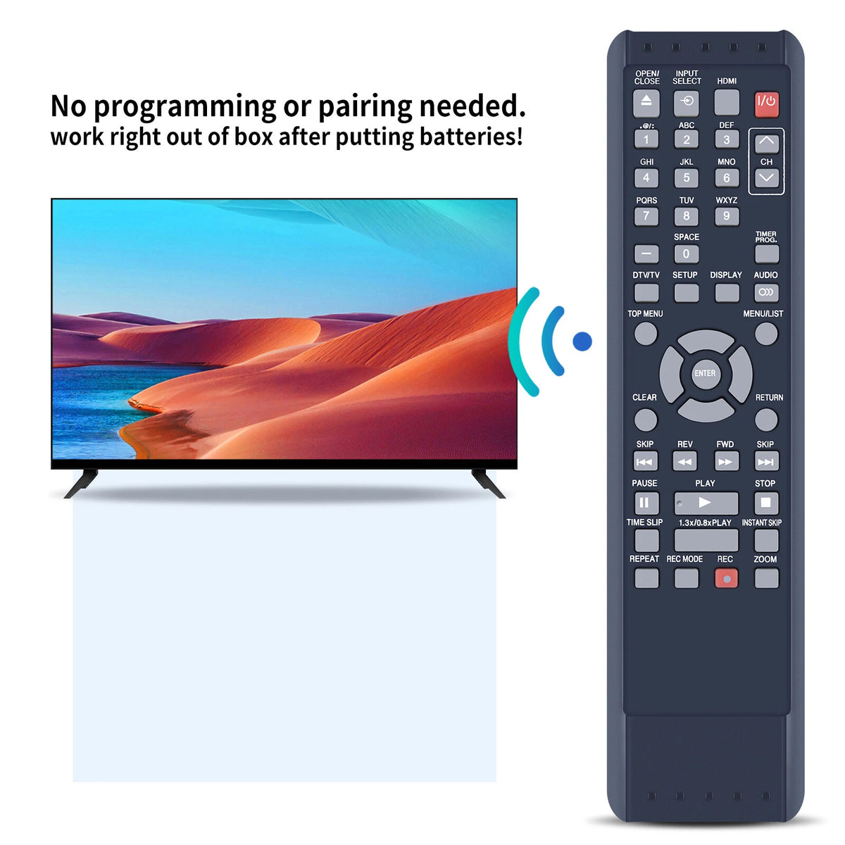 SE-R0264 Remote Control For Toshiba DVD Recorder DR570KU D-R560KU D-R550
