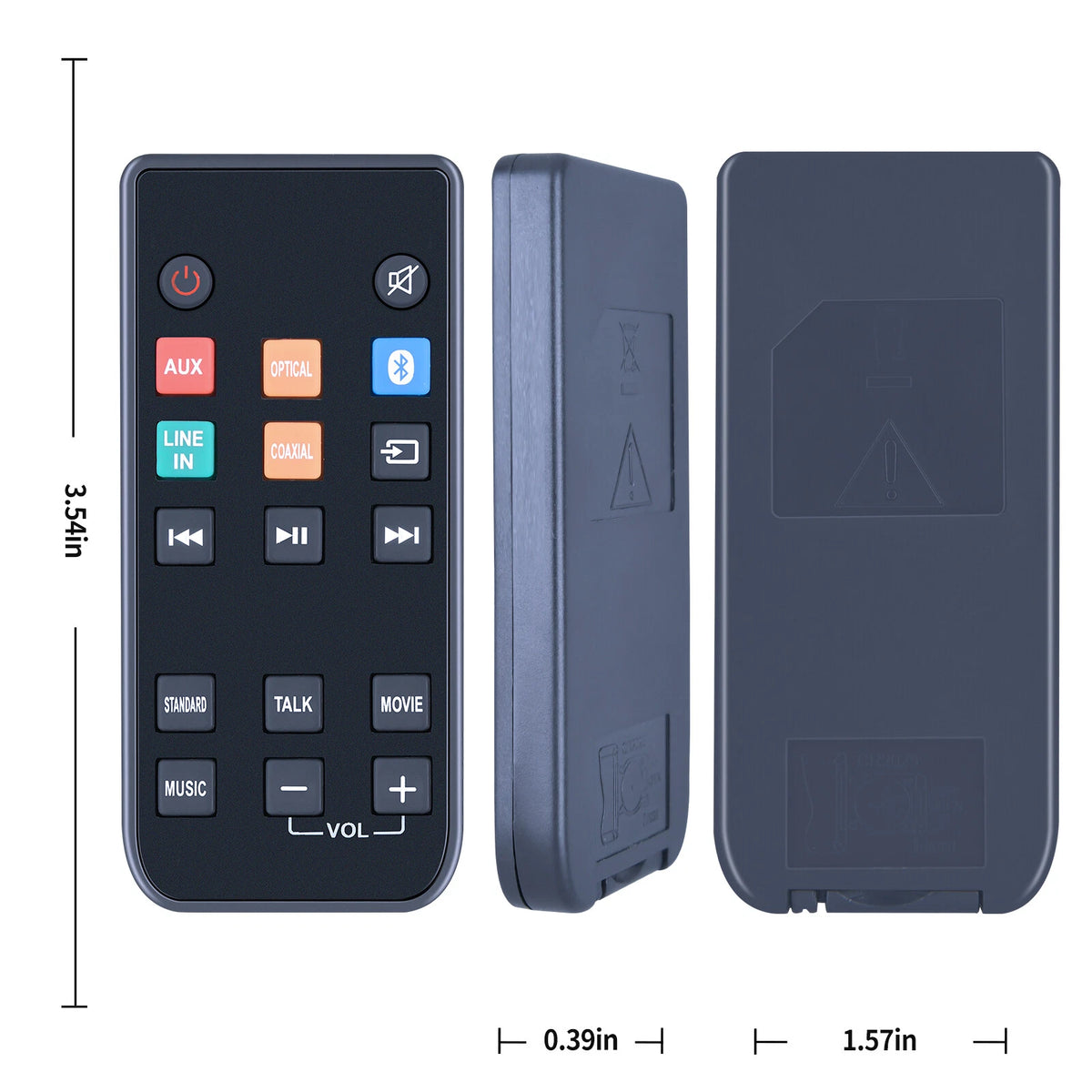 R7114S Remote Control For BlackWeb BWA18SB001 2.1-channel Soundbar