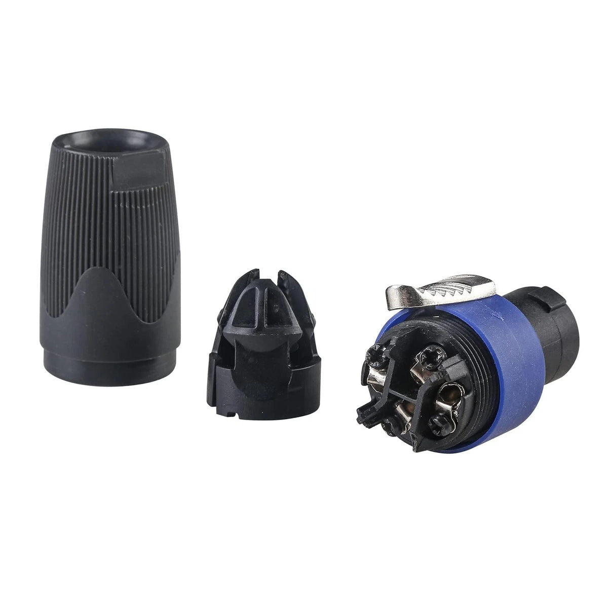 MAD OWL Speaker Plug Speakon Connector, Jacks and 4 Set, 4 Set