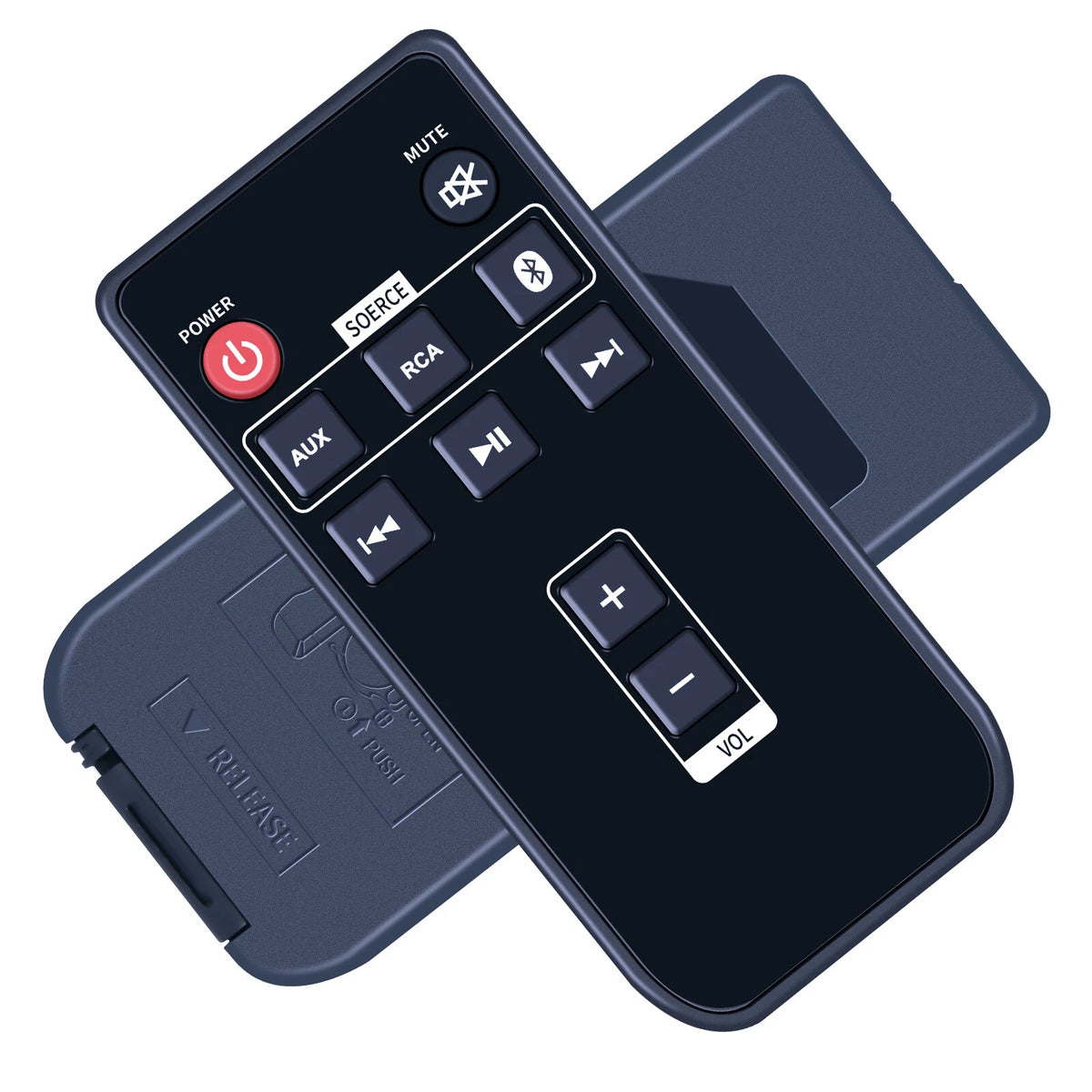 Replacement Remote Control For Insignia NS-HBTSS116 Bluetooth Bookshelf Speakers