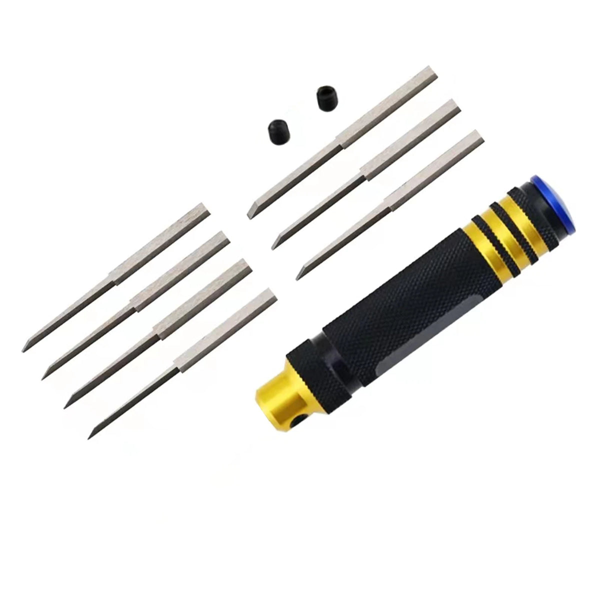 Metal Scriber Handle With Blade Resin Carved RC Hobby Cutting Tool For Gundam