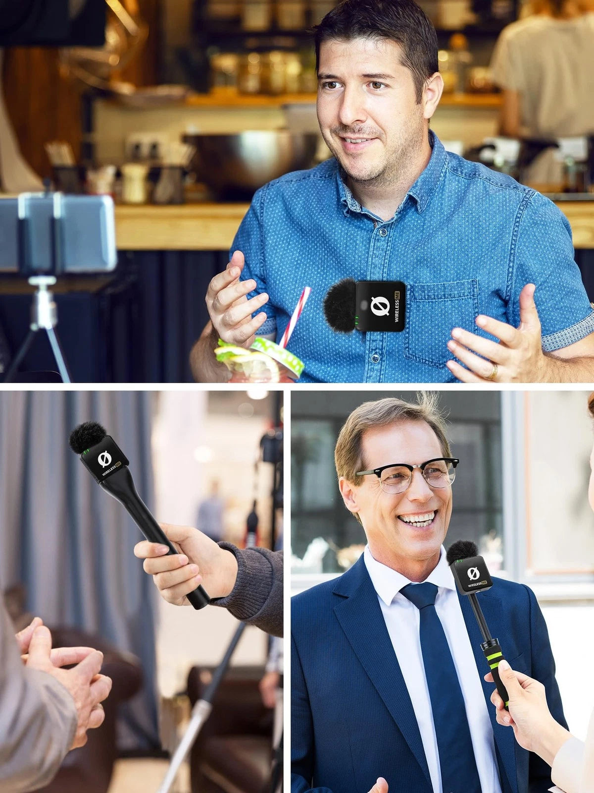 YOUSHARES Microphone Windscreen for Rode Wireless Me, ME pop filter