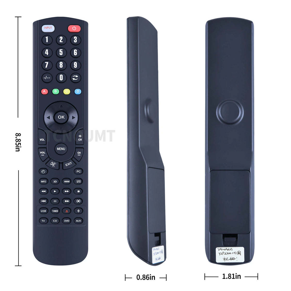 FSR141 ZK60890 Replace Remote Control For Yamaha Sound Bar YSP-2500 YSP2500