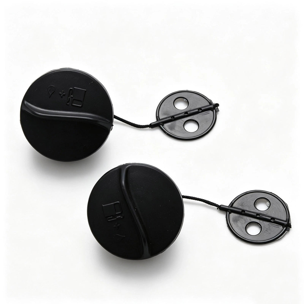 2Pcs Direct Fit Fuel Gas Tank Cap Fits for Stihl FS45 4128-350-0505 No-Drill