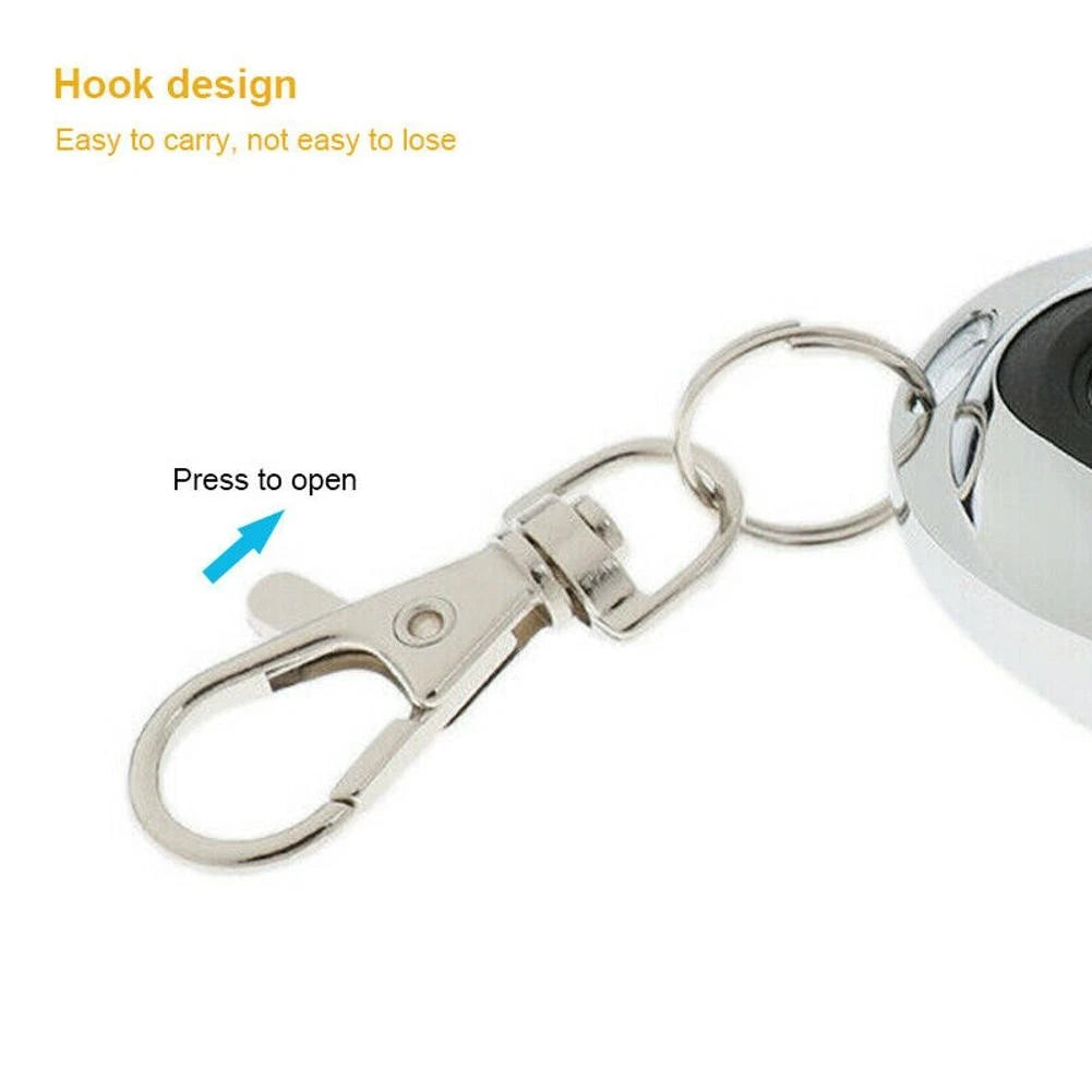 4 Buttons 433MHz Gate Garage Door Open Remote Control Fob With LED Indicator r