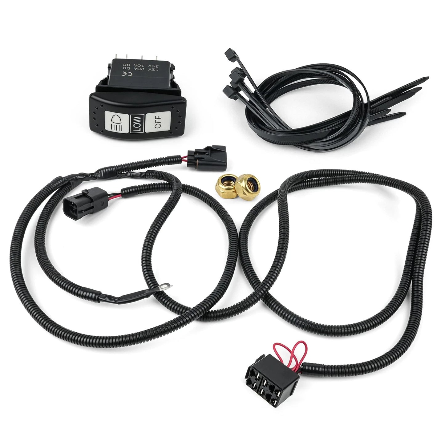 Smart LED Light Bar Switch Wiring Harness For Can-Am Defender HD11 715009886