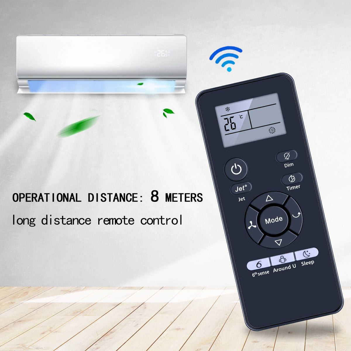 Replacement Remote Control For Whirlpool Air Conditioner DG11J2-31