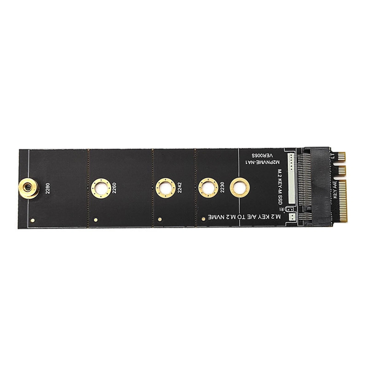 M2 KEY A-E to NVME Adapter Card Holder For NVME PCI Express SSD Port 2230 2242
