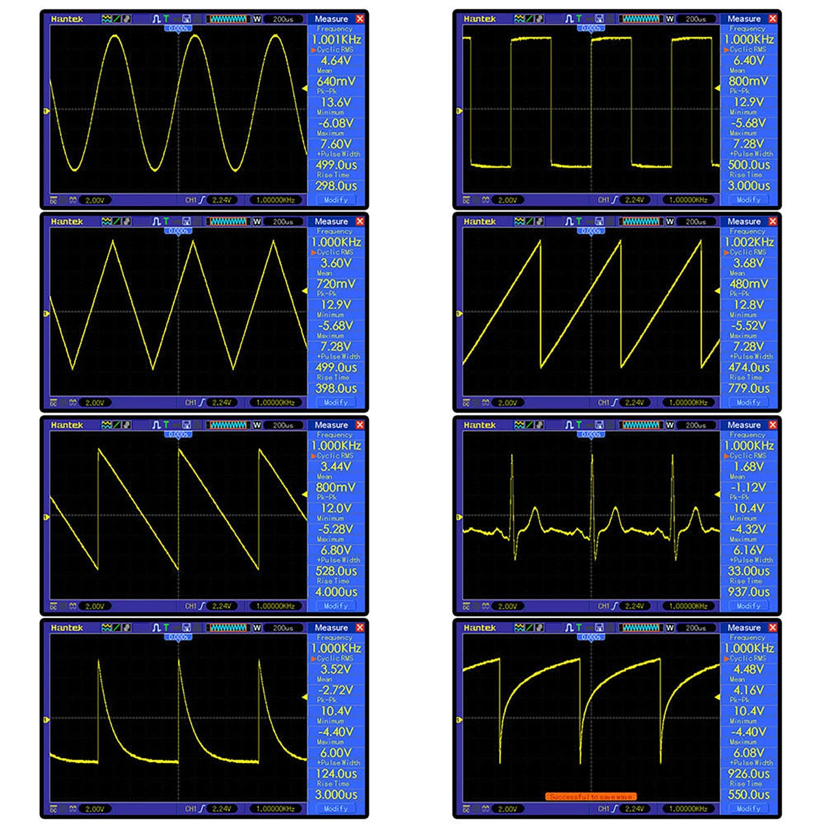 Multi Waveform Signal Generator DDS 15 Patterns 0.01Hz-500kHz with USB Cable
