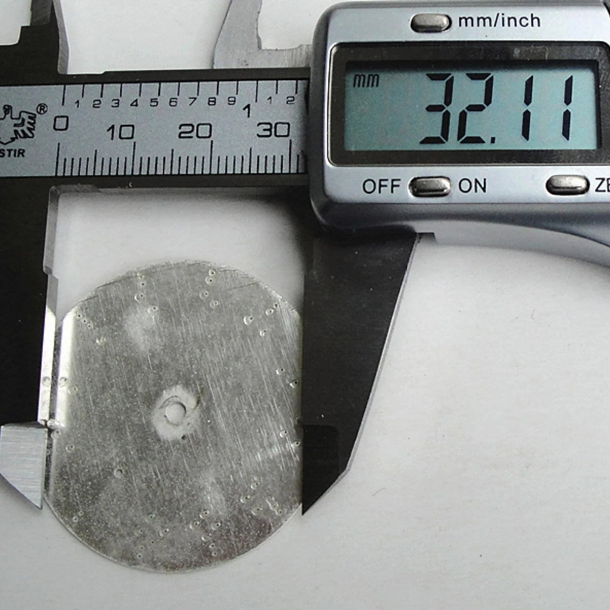 1Pc Watch Dial Plate Green Luminous Second At 6 For ETA 6498 For Seagull ST3620