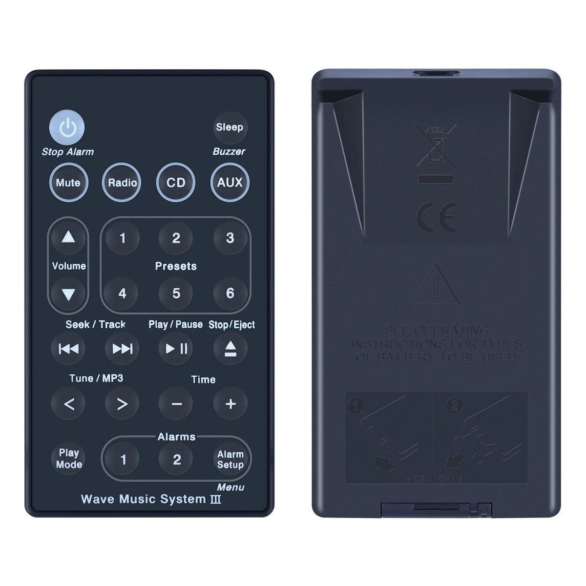 Replace Remote Control For Bose wave music system III