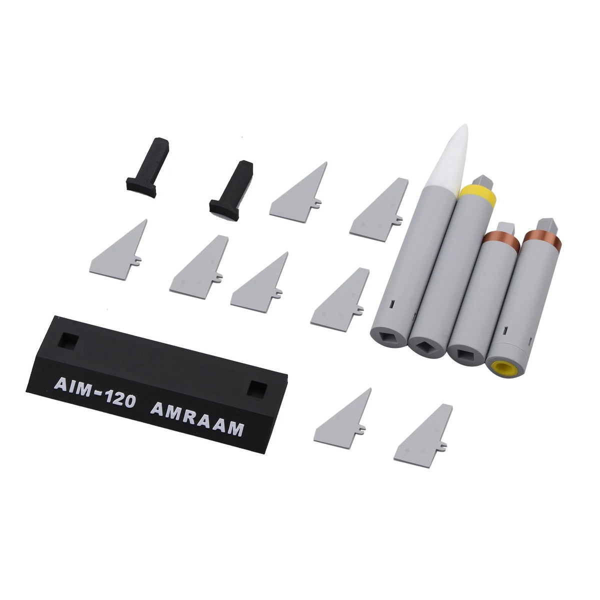 48cm PLA Plastic 1/8 Scale United States AIM-120 AMRAAM Missile Display Model