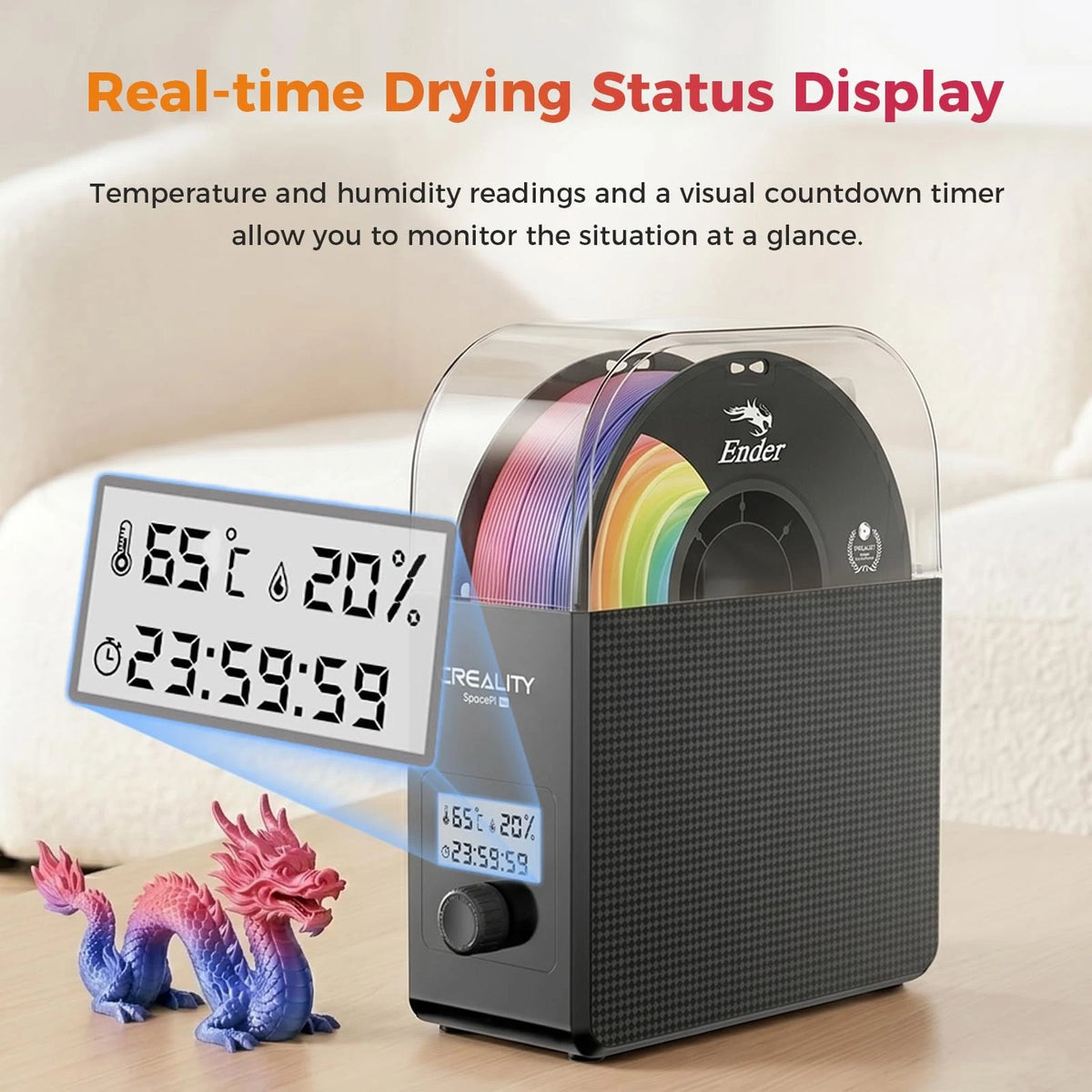 Creality 2026 Upgrade Filament Dryer Box 2.0, 2.0
