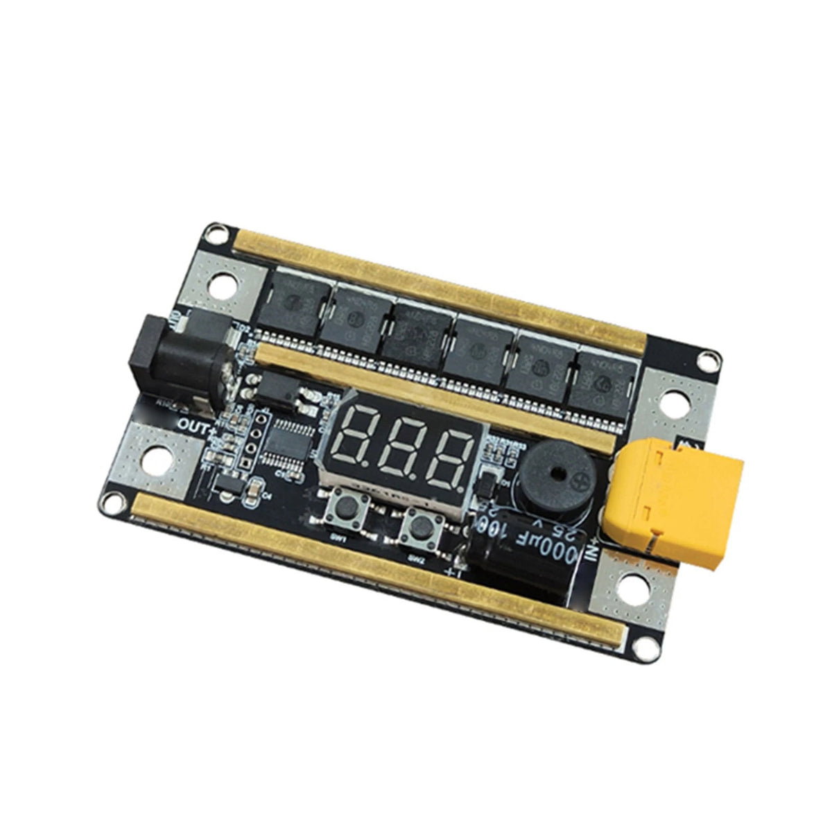 1Set DIY Mini Spot Welder Machine 8-24V Voltmeter Part For 18650 Lithium Battery