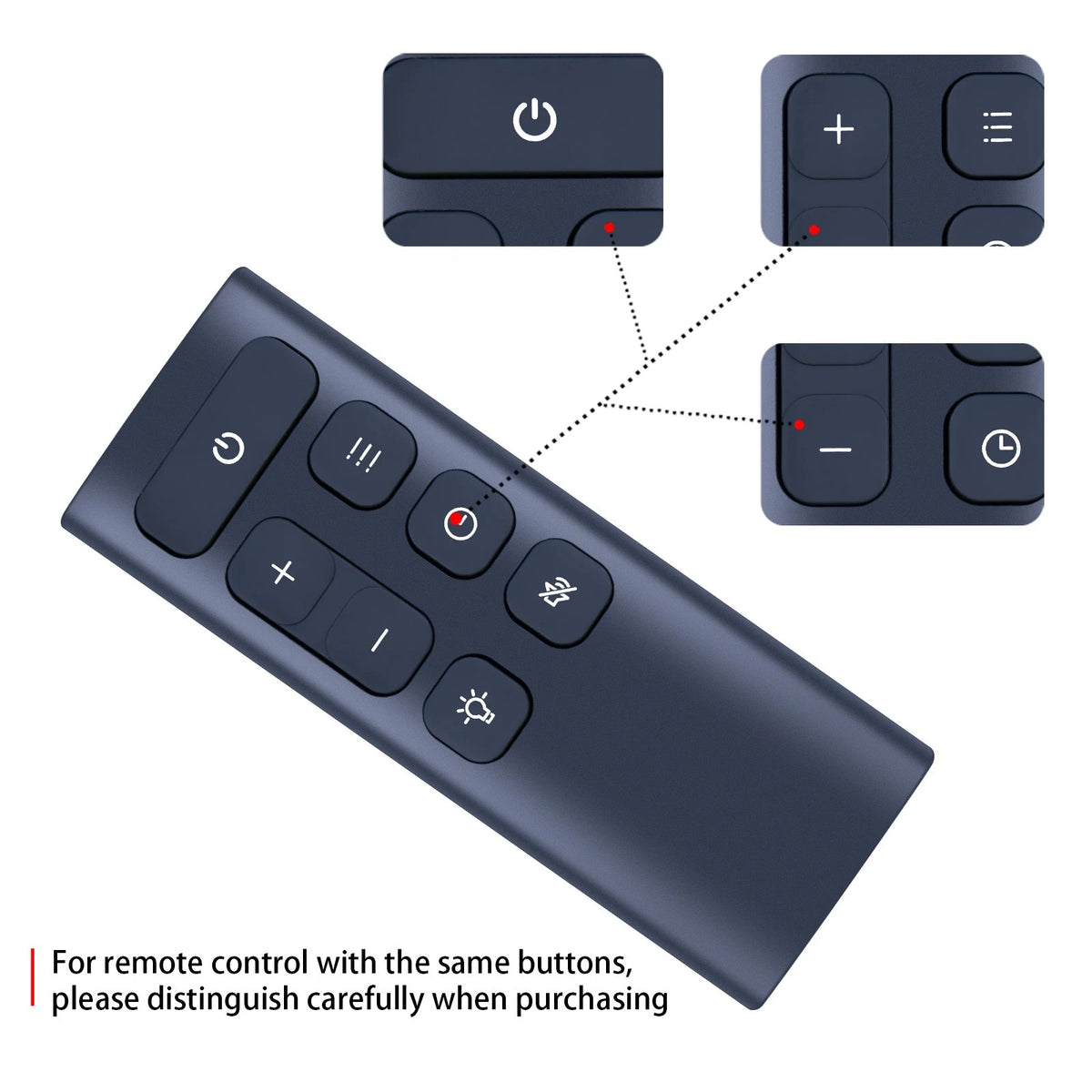 Remote Control For Dreo Oil Filled Radiator Heater OH712 DR-HSH012,DR-HSH006