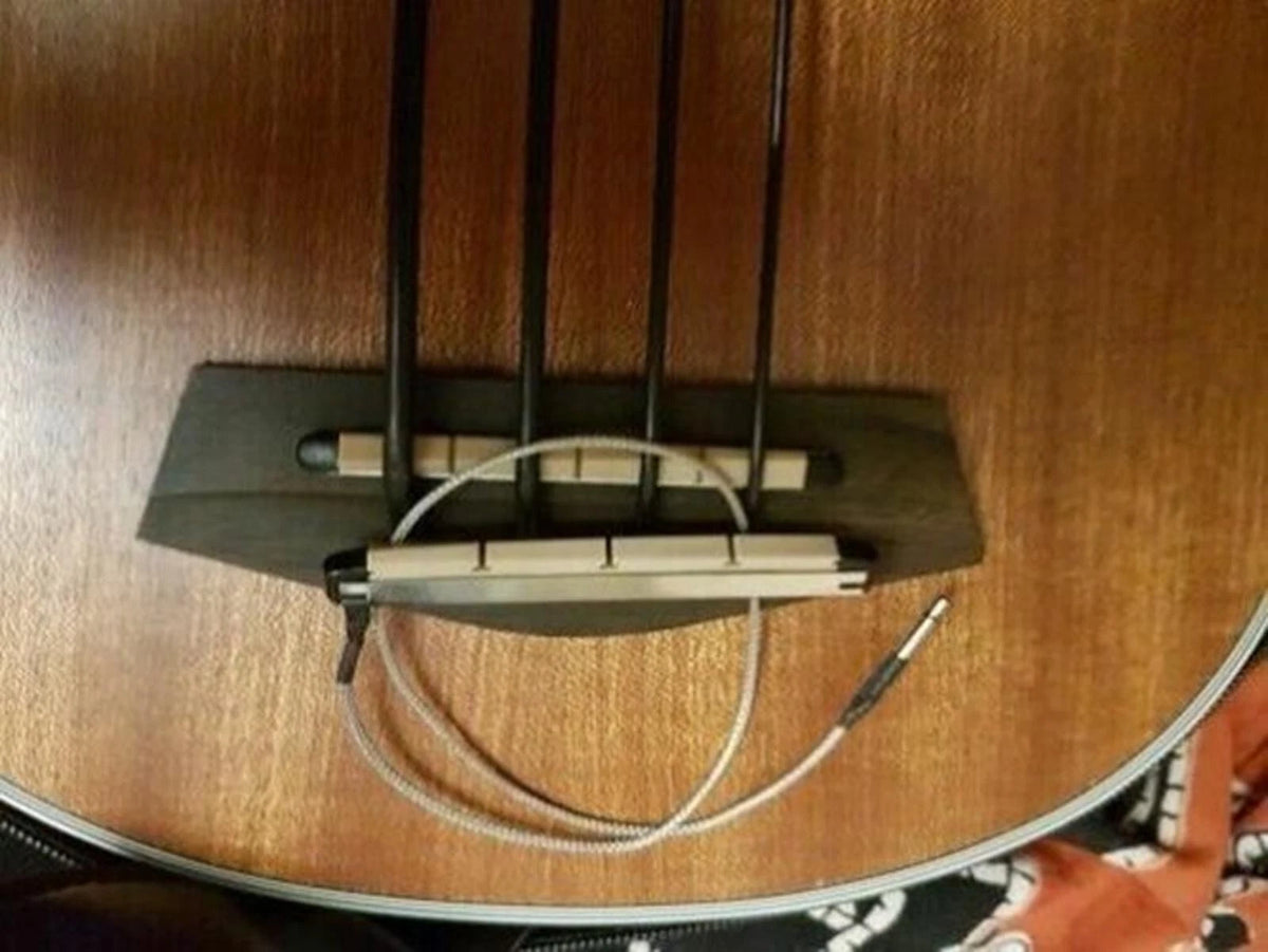 2.5mm Jack 4 String Acoustic Bass Guitar Transducer Under Saddle Piezo Pickup