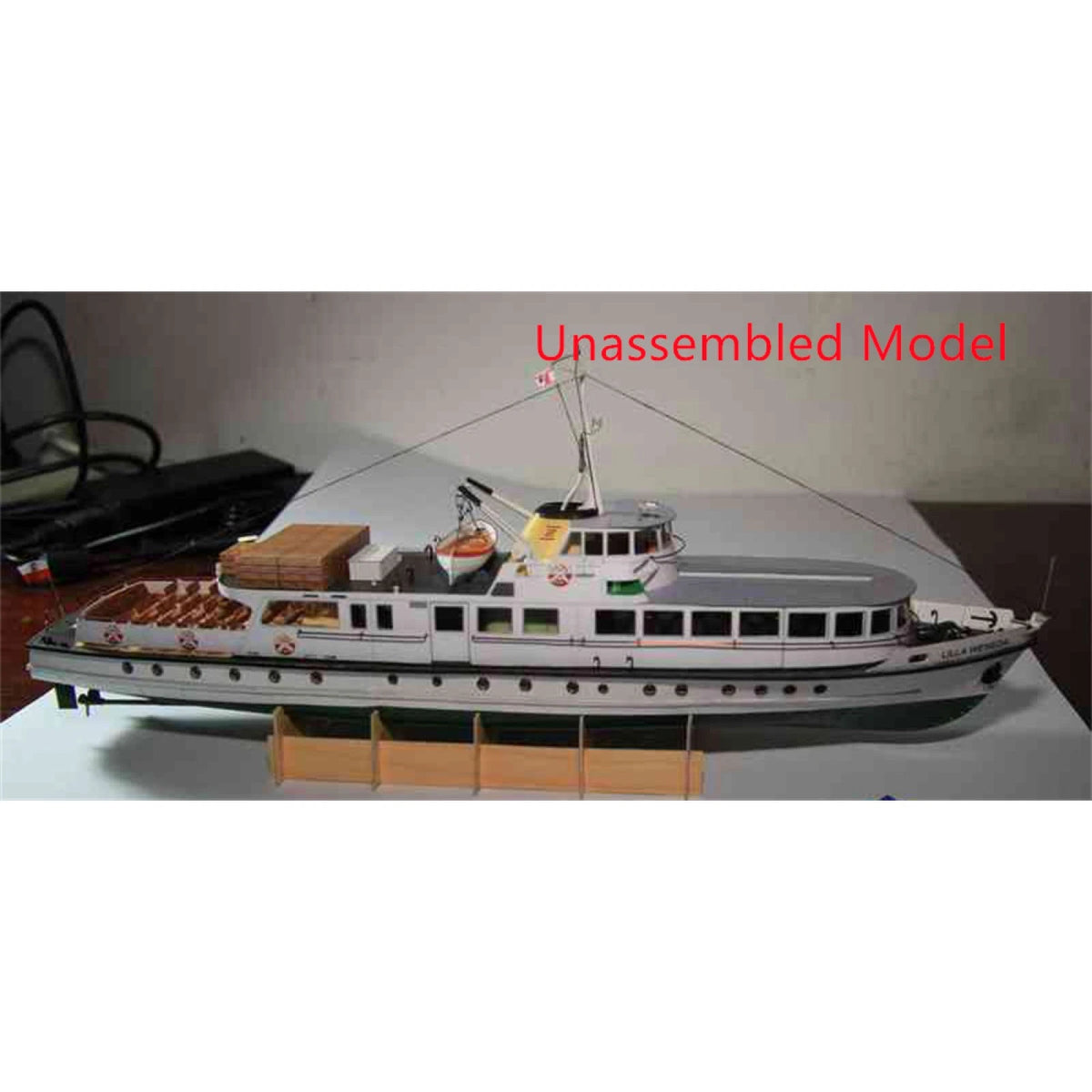 1:100 Unassembled Polish Baltic Fleet Coastal Ferry Lilla Weneda Cruise Ship