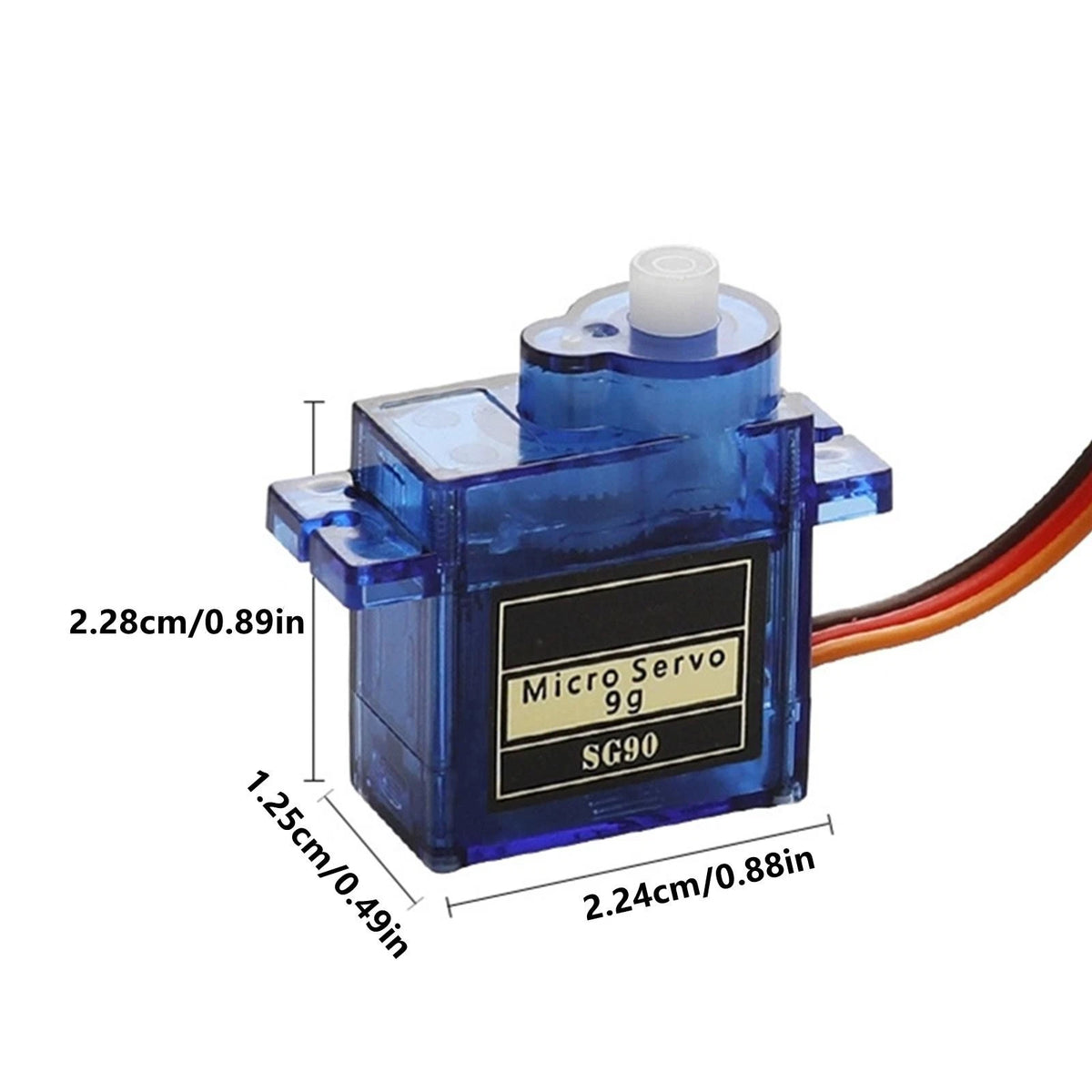 2pcs Servo With Arm Pan-Tilt 2-Axis Servo Gimbal for FPV Quadcopter Car Plane