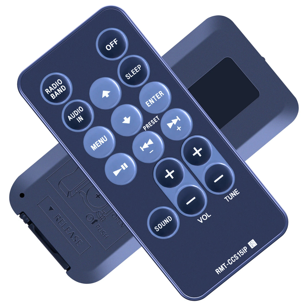 RMT-CCS15ip Remote Control For Sony Audio System Receiver ICF-CS15IP ICF-DS15IPN