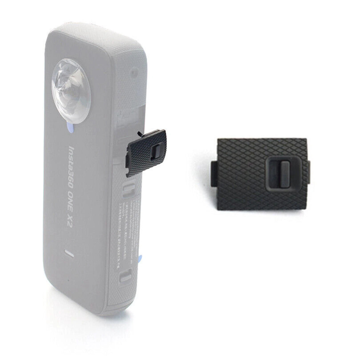 Durable ABS Plastic USB Charging Port Side Cover For Insta360 One X2 Camera