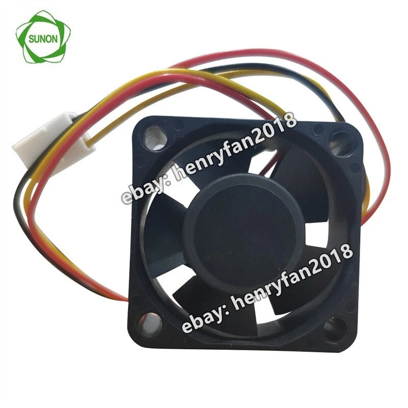SUNON KDE1204PKV3 Axial Fan DC 12V 0.4W 40*40*20MM 3Pin 18dBA Slient Cooling Fan