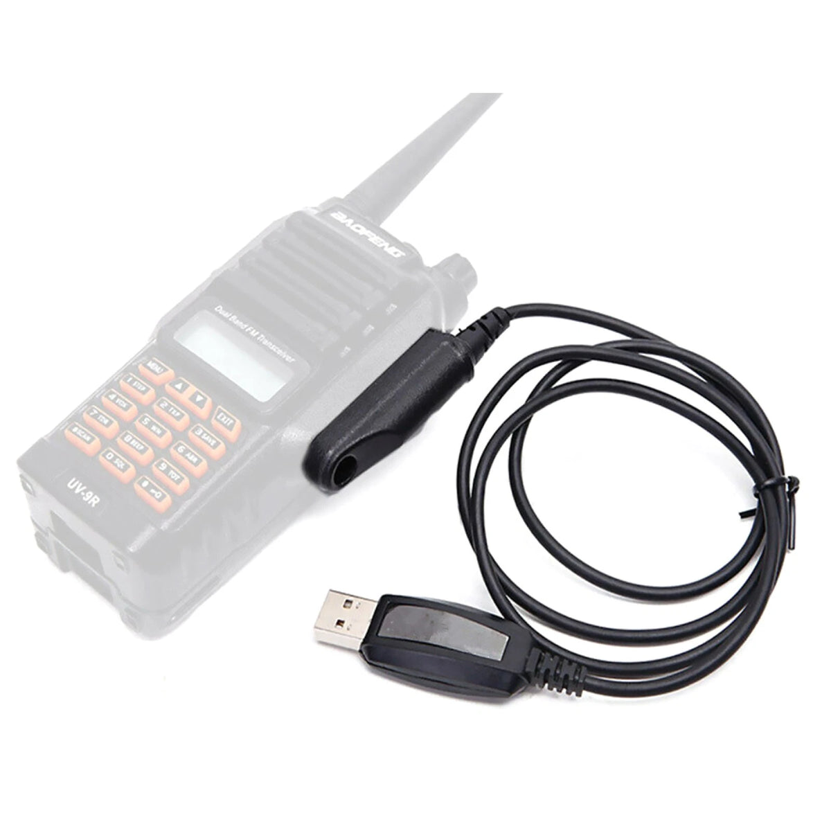 USB Programming Cable Cord w/ CD For Baofeng BF-UV9R/Plus BF-A58 BF-S58 BF-N9 C