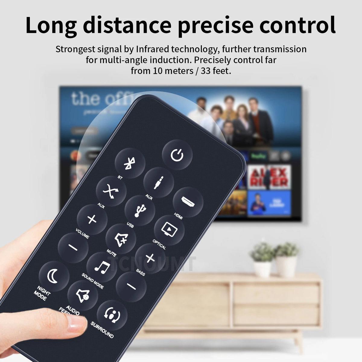 BT-0520 Remote Control For JBL Bar 2.0 All-In-One Soundbar JBLBARSBLKAM