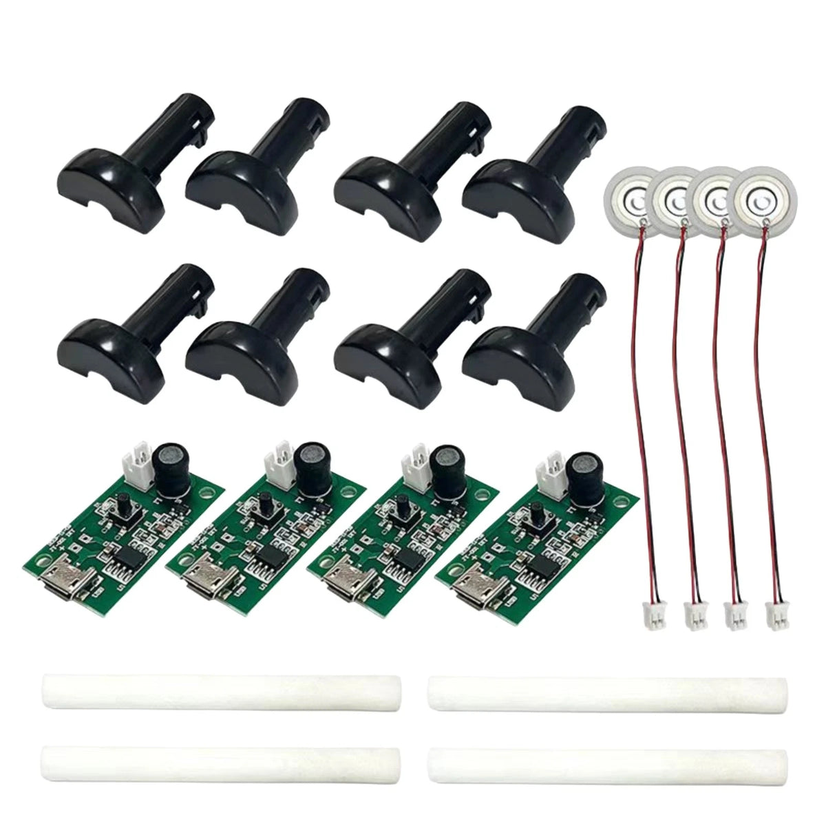 For DIY Humidifier Upgrade 4PCS USB Ultrasonic Fogger Driver Board Set Durable