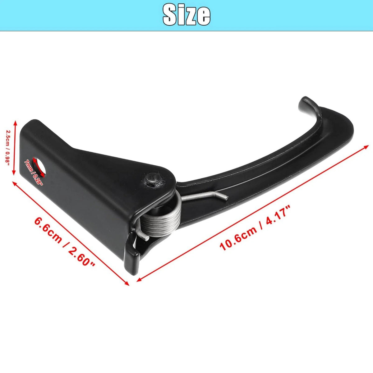 For Jeep Wrangler JK 2007-2017 3.6L Hood Safety Catch Latch Hook 55395654AA
