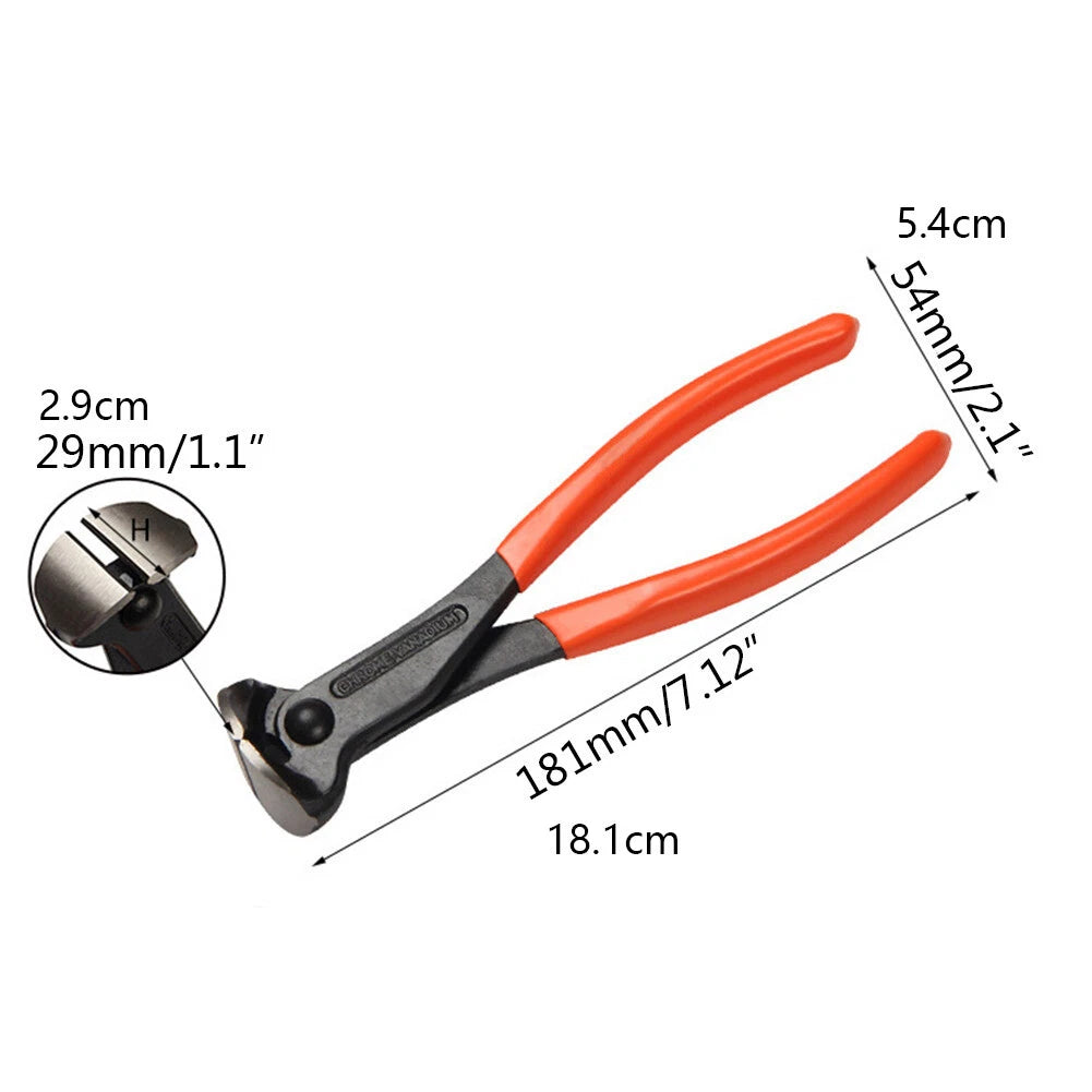 Steel 7" Professional Guitar Fret Wire Cutter Nipper Puller Plier Luthier Tool