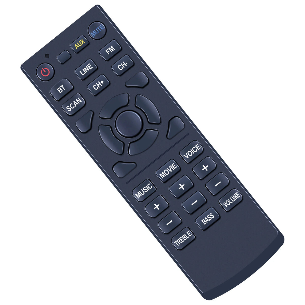 Remote Control For I.SOUND Bluetooth Soundbar Home Theater System ISOUND-5378