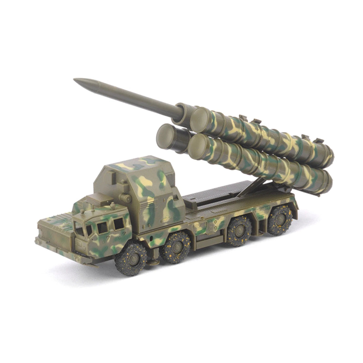 Russian S-300 Missile Launcher Vehicle 4D Unassembled Military Scene DIY 1/72