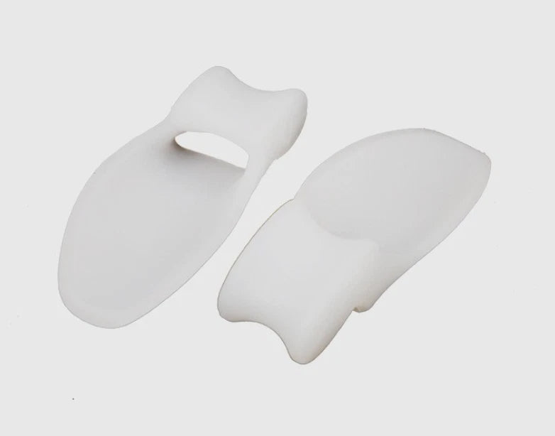 2X Silicone Gel Bunion Toe Protector Straightener Corrector Spreader Splint Pads