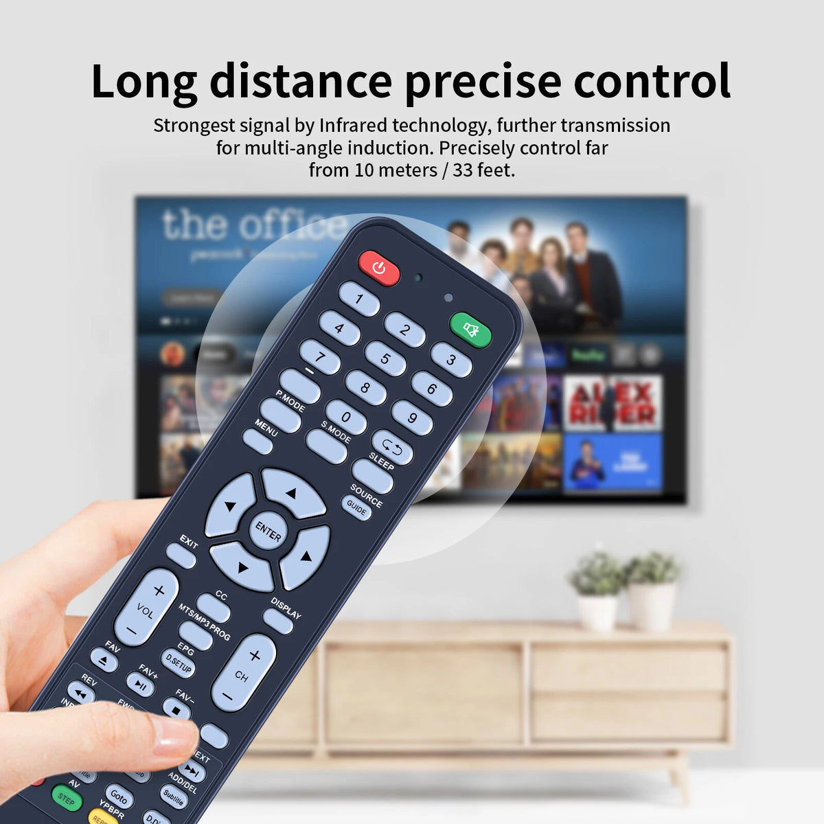 Remote Control For Proscan Curtis LED2400 PLED1960AF LEDV1975A-4 LEDVD2488AB