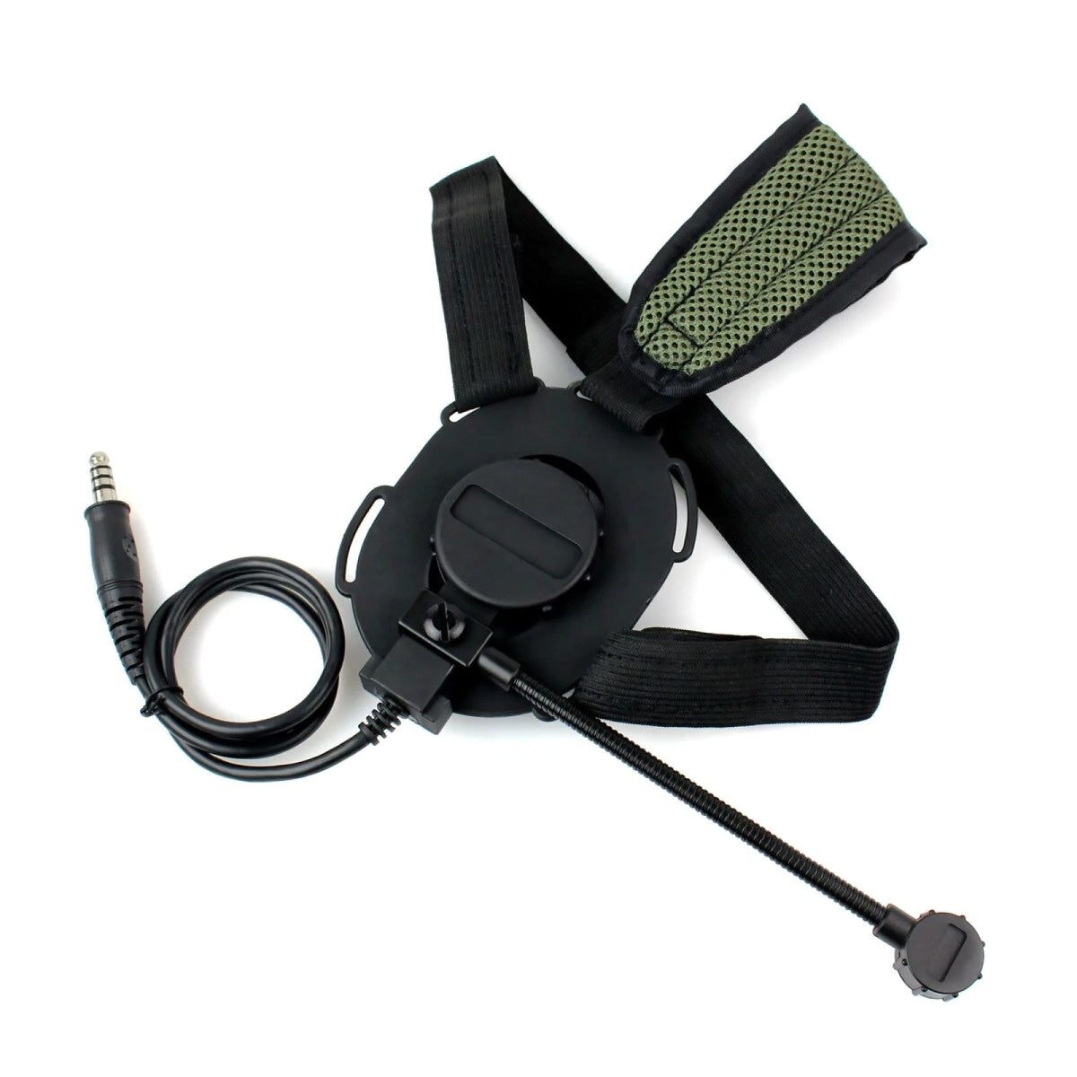 46-60dB Airsoft Mic Boom Z Tactical Radio Earpiece Headset For Bowman Elite II