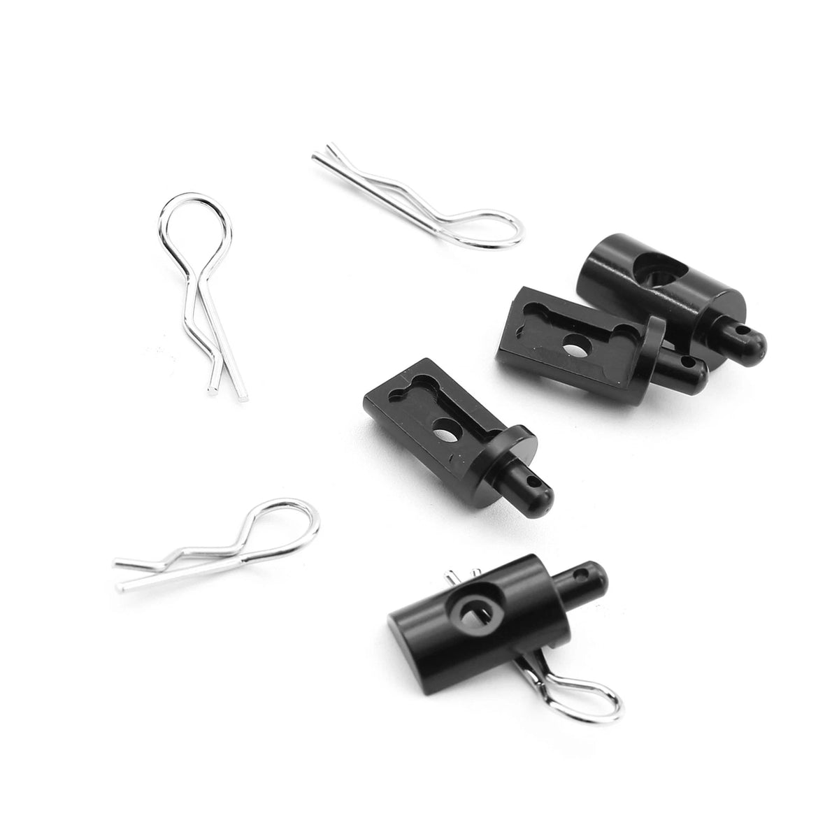 Aluminum Alloy Body Brackets Parts For Tamiya CW-01 Lunch Box 58347 1/12 RC Car