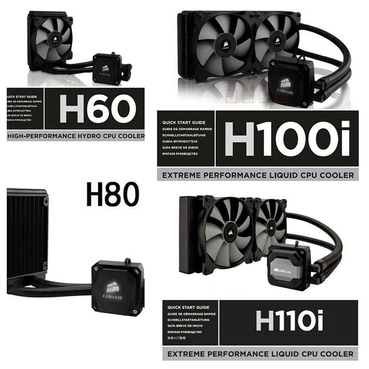 FM3 AM3 AM4 Cooler Mounting Bracket For Corsair Hydro H60 H80i H100i H110i GT d