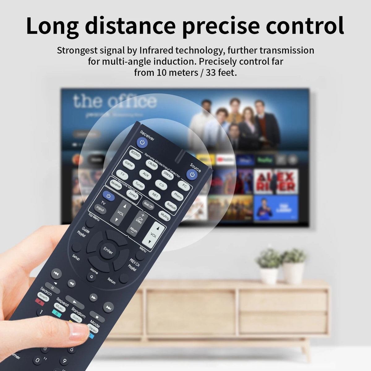 RC-899M For Integra Audio Receiver Remote Control DTR-20.7 DTR-30.7 DTR20.7