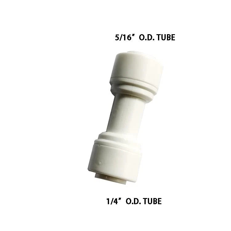 YZMSZ Food-Grade Quick Connector Push-In Tube 0.3125 inch, White
