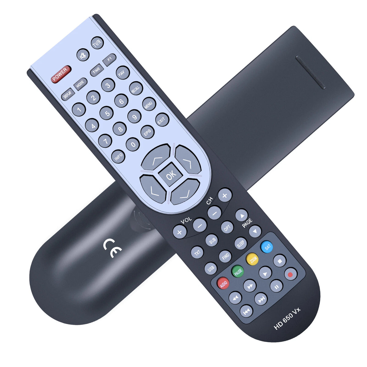 Replacement Remote Control For Megasat HD 640T2 / HD 750T2