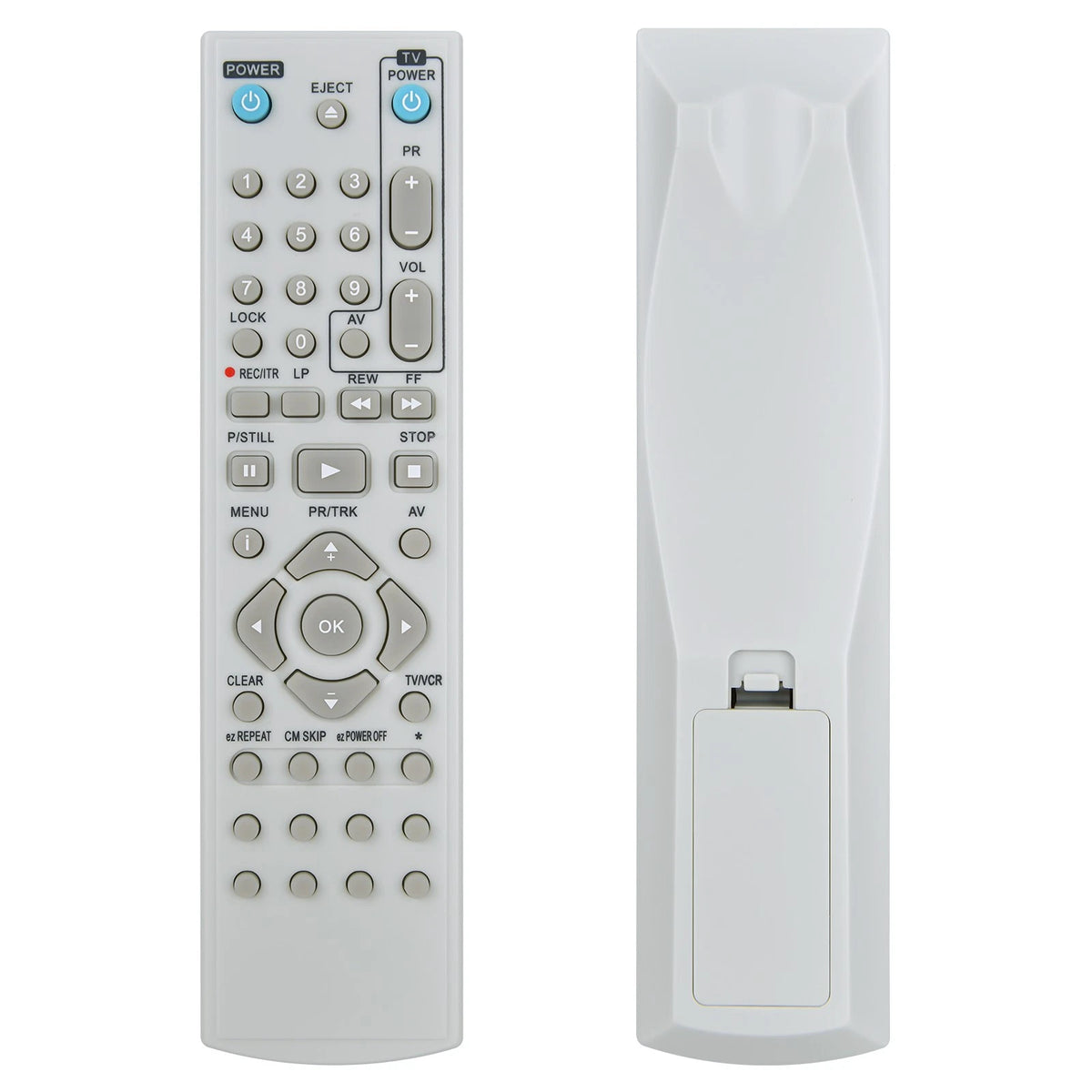 6711R1P073B Replacement Remote Control For LG VCR VHS Player