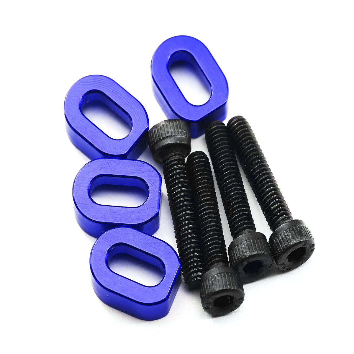 Blue 4PACK Motor Base Reinforcement For TRAXXAS 1/5 X-Maxx 8S Monster Truck