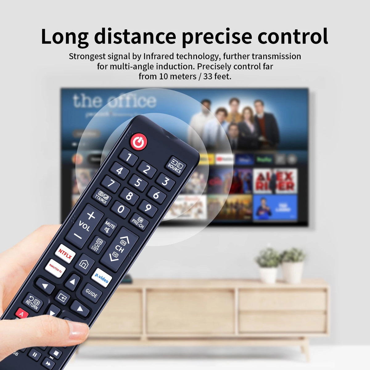 BN59-01315B Remote Control For Samsung TV UE65RU7175 UE75RU7179