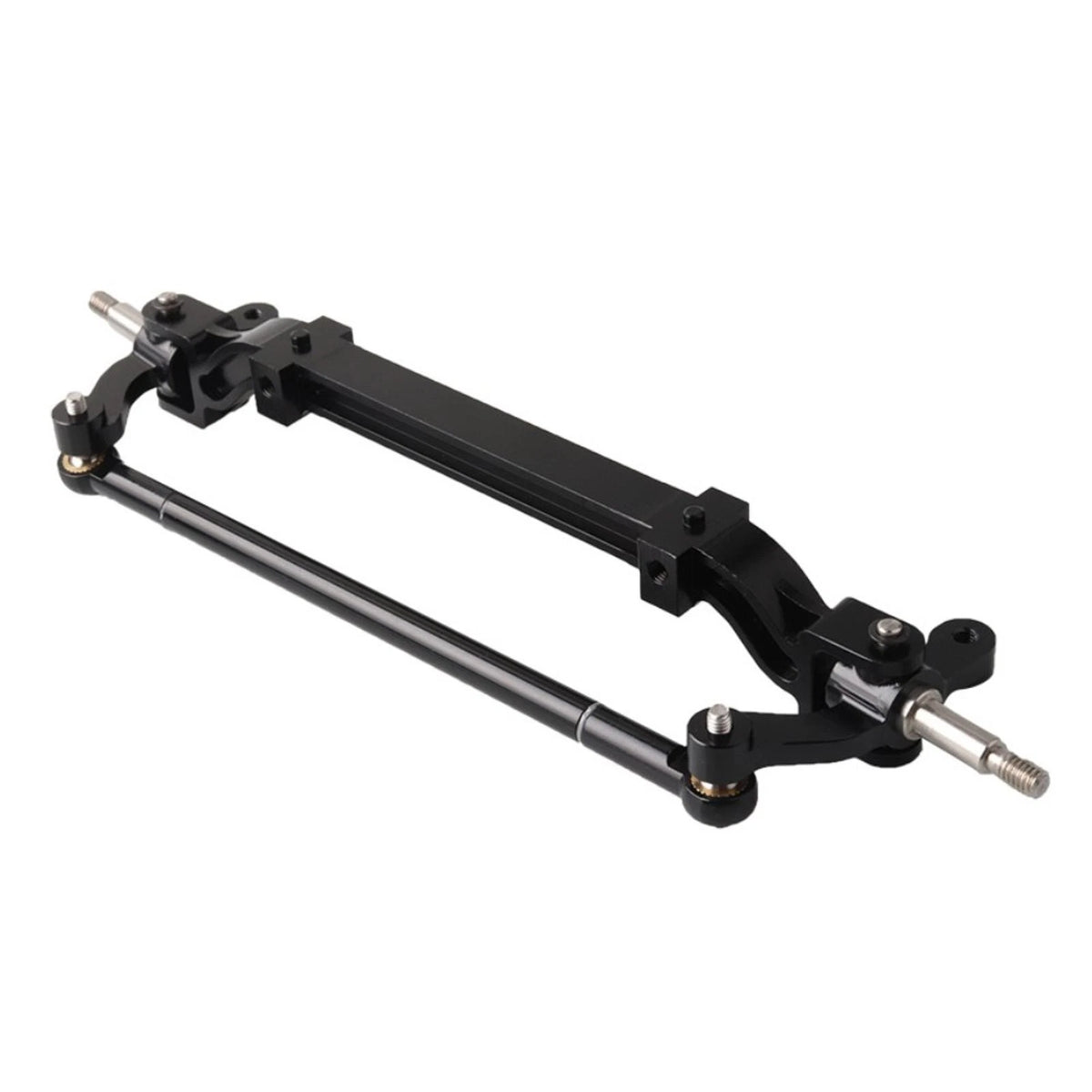 1/14 RC Car Aluminum Alloy Front End Steering Axle for Tamiya Tractor Truck DIY