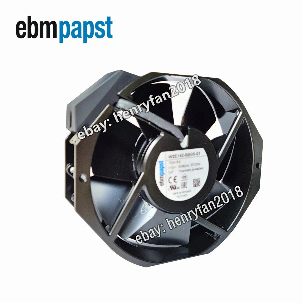 Ebmpapst W2E142-BB05-01 Axial Fan 7006ES 115VAC 27W 172*150*38mm UPS Cooling Fan