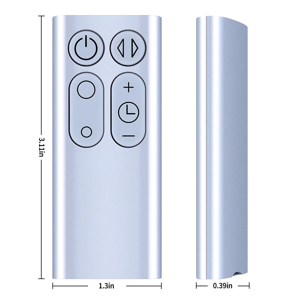 Remote Control For Dyson TP00 TP01 AM11 Pure Cool Tower Purifier Fan -Silver
